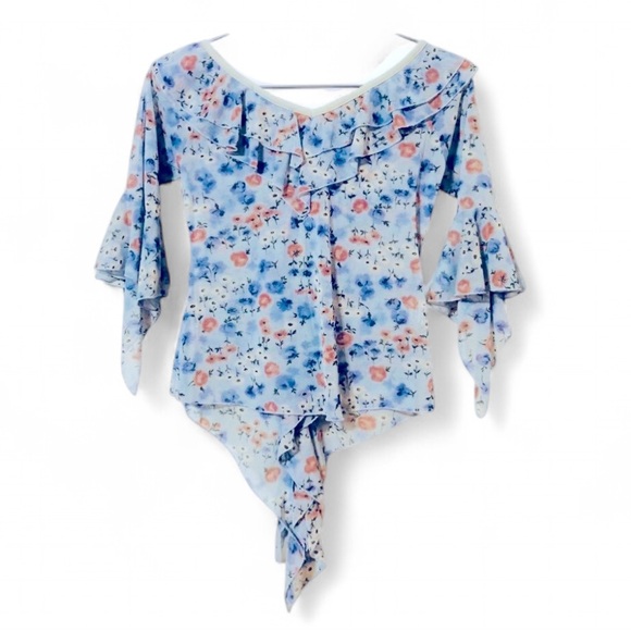 Romantic French Couture Floral Dress
•ZONE BLEUE• - Picture 3 of 5